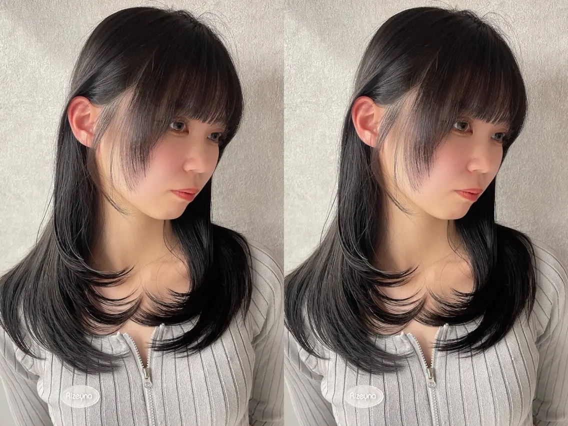 ロング レイヤー/縮毛矯正 マスター✨️タケルのヘアスタイル
