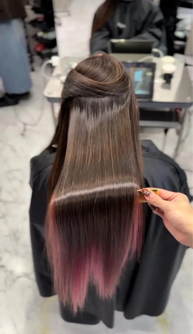 ロング 福岡美髪矯正 ゆうやのヘアスタイル