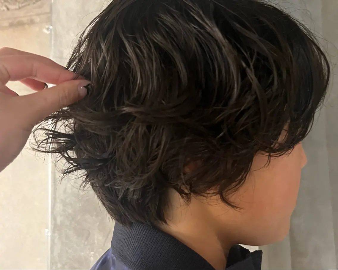 ショート パーマ KAEDE☺︎ 学芸大学のヘアスタイル