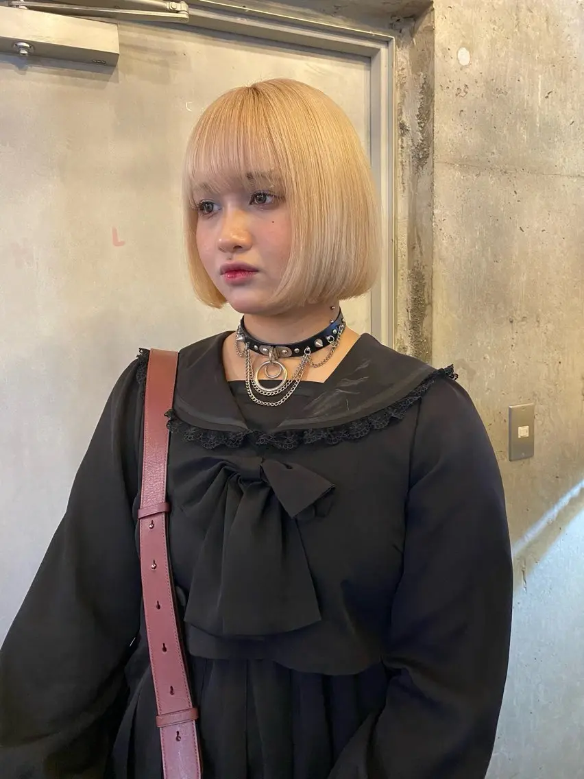 ショート ヘアカラー トリートメント KAWAHARA YUKIのヘアスタイル