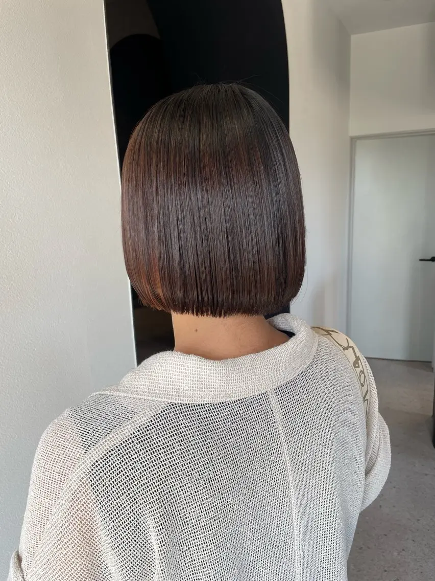 ショート カット 縮毛矯正 宇野 颯太のヘアスタイル