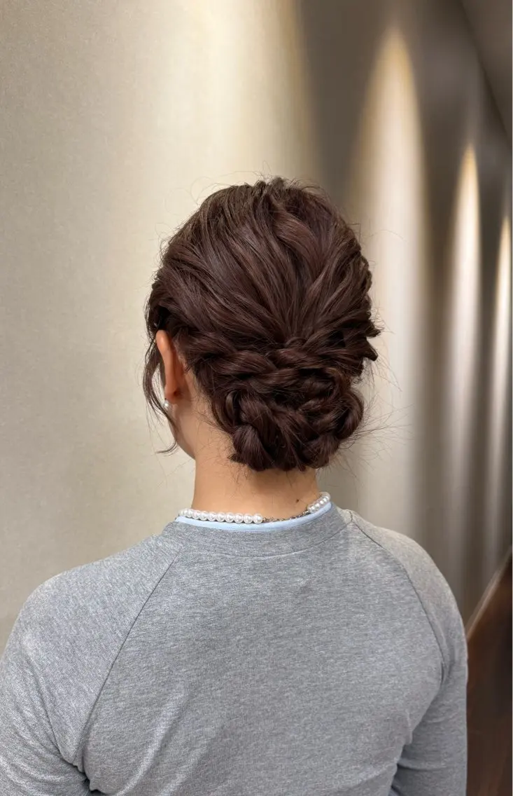 ロング カラー ヘアアレンジ ヘアセット "Daisy" Rio /大名・天神のヘアスタイル