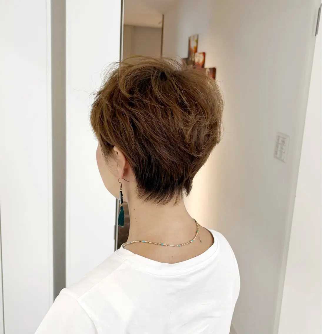 ショート 麥生田 秀太のヘアスタイル
