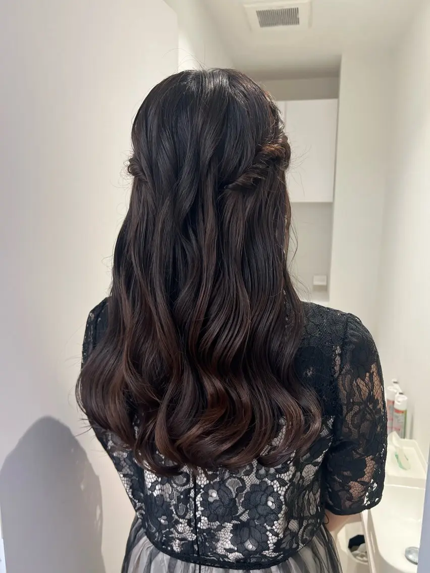 ヘアアレンジ ヘアセット アレンジ/ブラウン カラー HARU🕯のその他イメージ