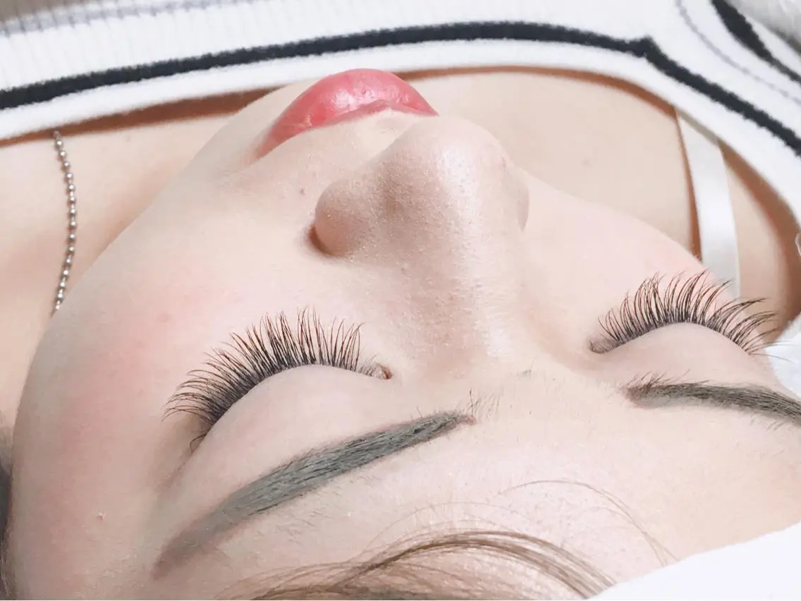 ロング カラー パーマ ヘアアレンジ メンズ キッズ ネイル マツエク・マツパ brille ~eyelash~のヘアスタイル