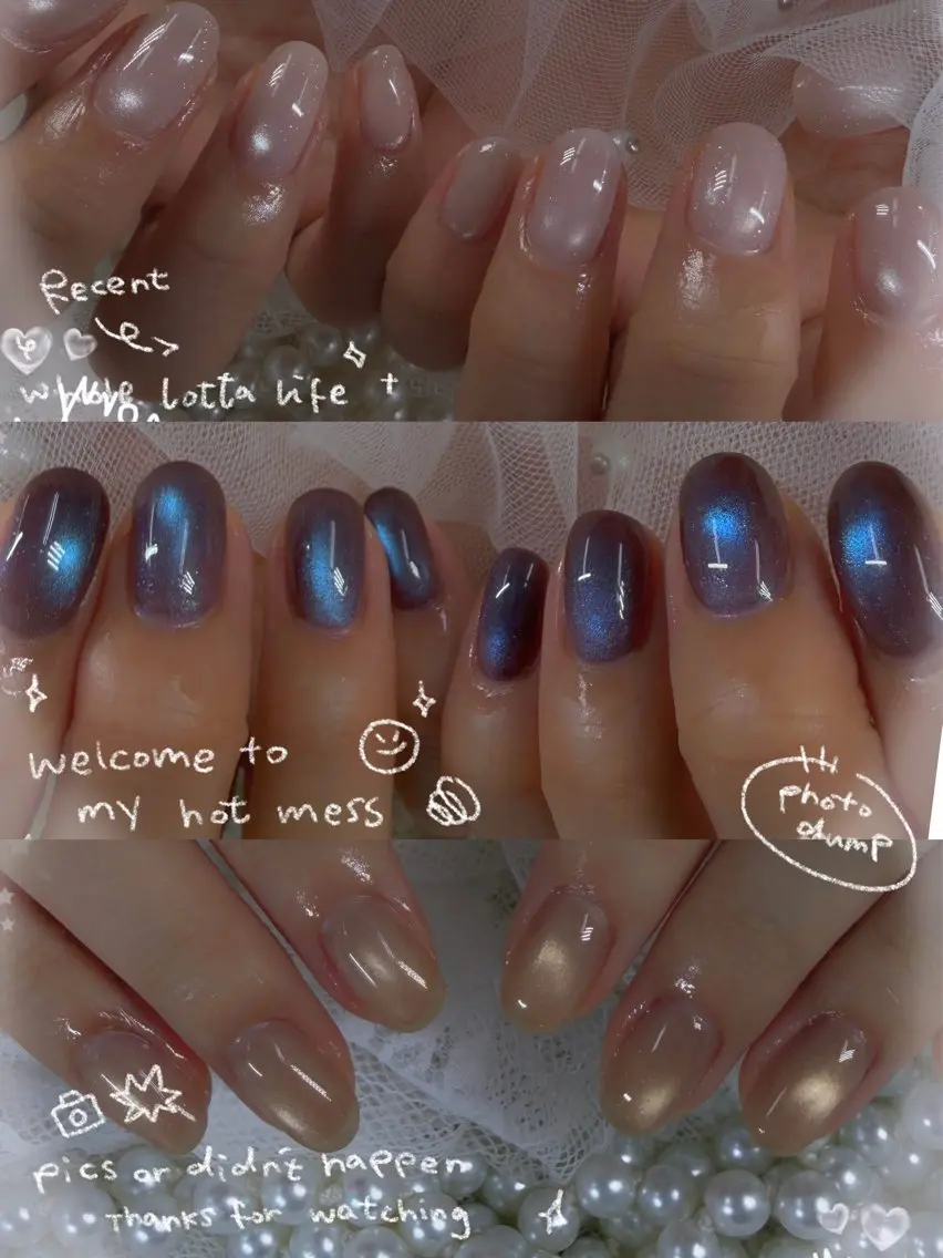 ネイル チークネイル フレンチネイル ガーリー ガラスフレンチ グラデーション ハンドネイル ハンドケア Chill Nailsalonのネイルデザイン