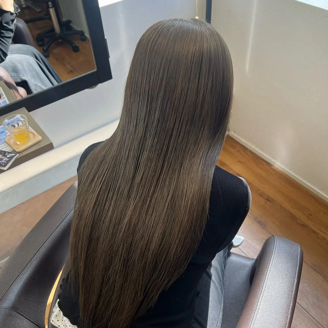 ロング カラー ベージュカラー 透明感カラー オレンジ トリートメント ヘアカラー アカリ ✄似合わせが得意✄のヘアスタイル