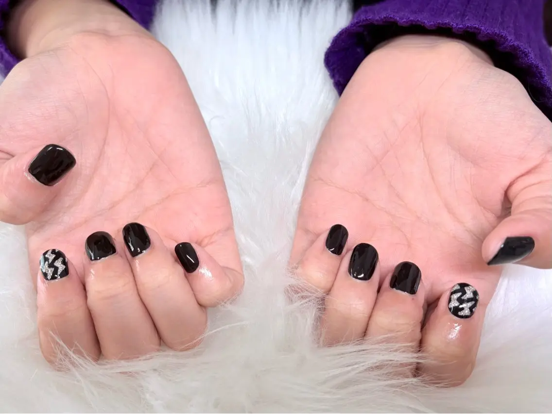 ネイル アートネイル 持ち込み ハンドネイル Nailsalon Dahliaのネイルデザイン