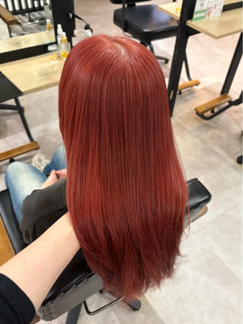 ロング カラー ROSSO Rurika🐈‍⬛のヘアスタイル