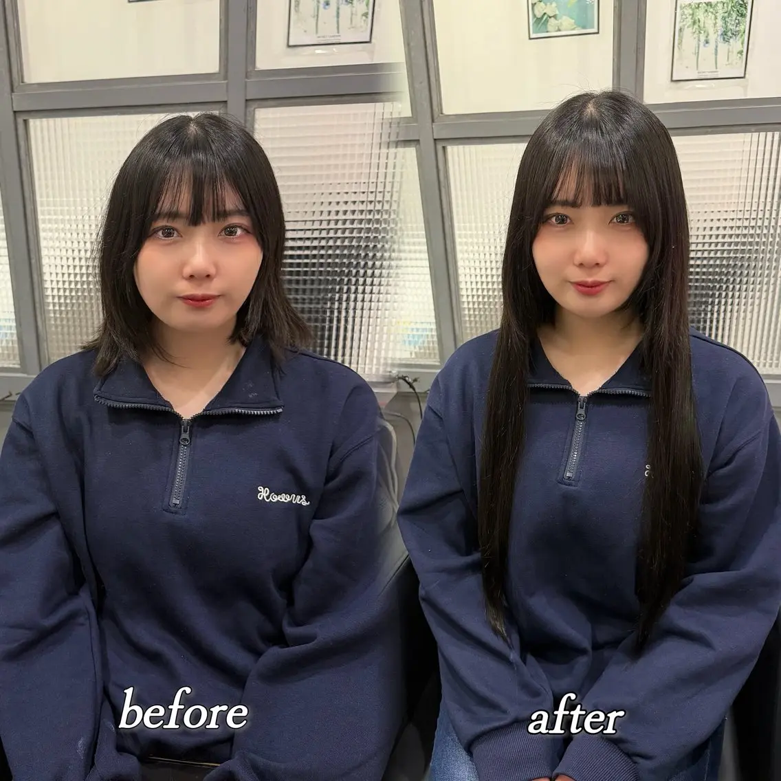 ロング エクステ 🦋REISA🦋 エクステ×ハイトーンのヘアスタイル