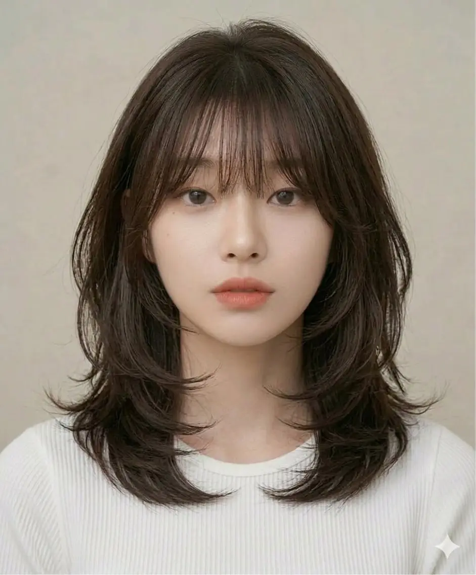ミディアム ミディアムモデル 募集中/村上廉のヘアスタイル