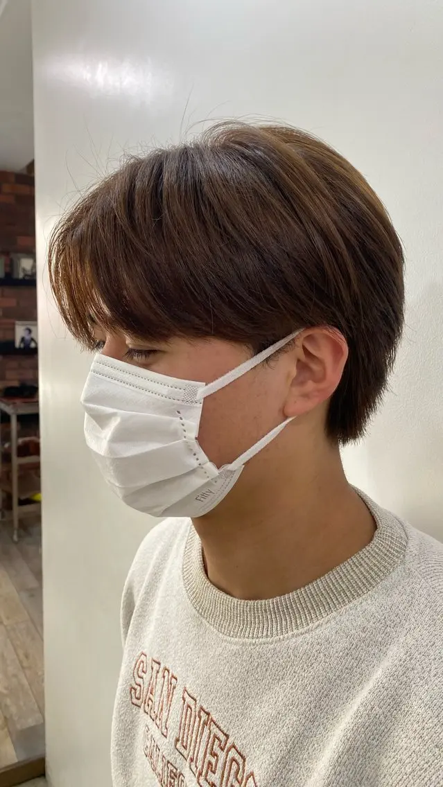 メンズ メンズブリーチ add  by k- two/ゆうき🦋のヘアスタイル