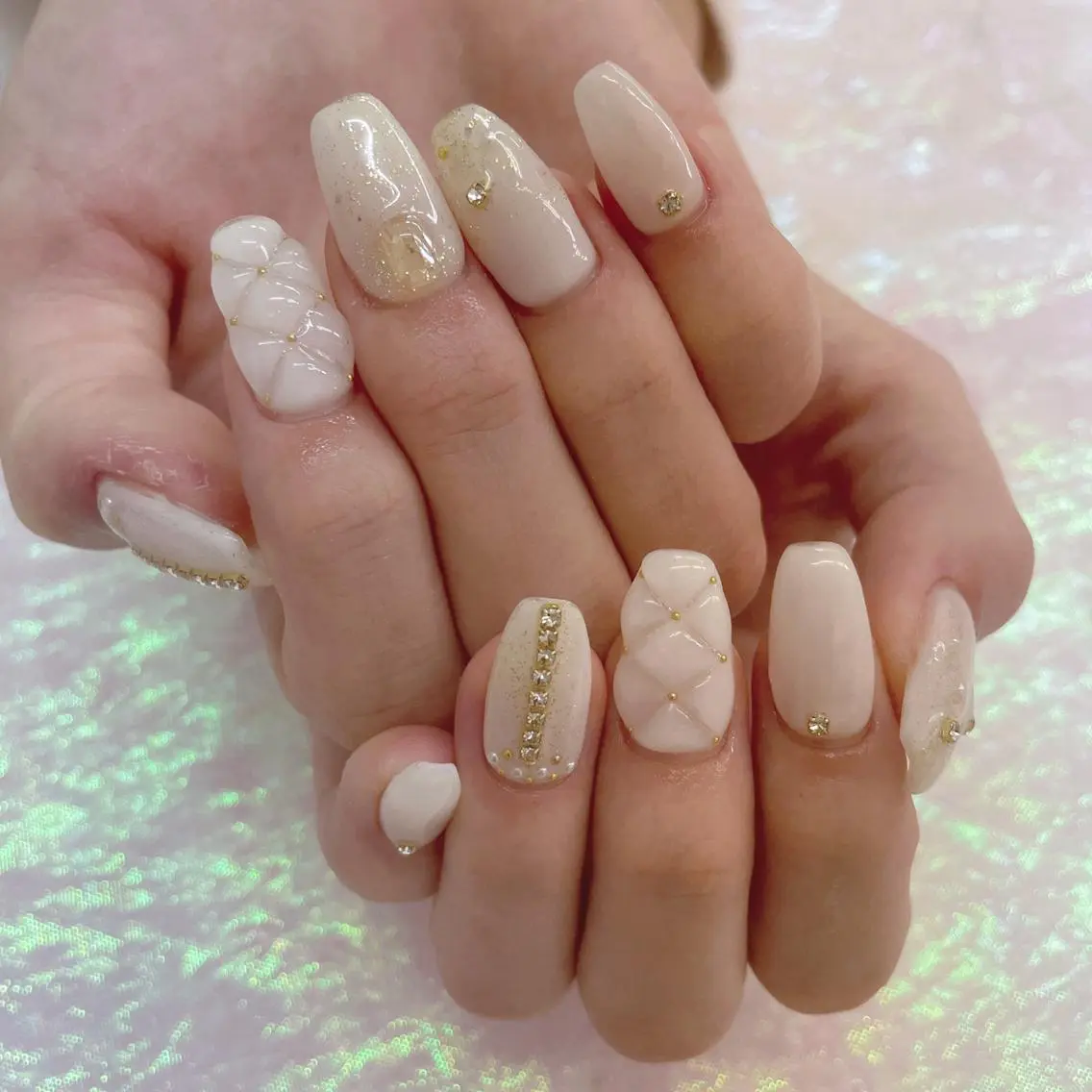 ネイル 🦋ネイルサロン ブラン🌈ゆりのネイルデザイン