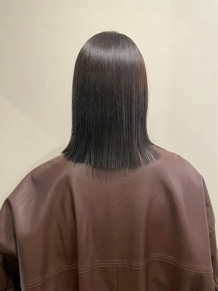 ミディアム カラー トリートメント トリートメント 渋谷 留菜のヘアスタイル
