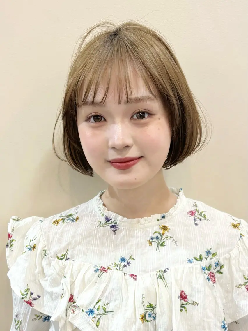ショート ボブ カット 優李 ゆうり‪のヘアスタイル