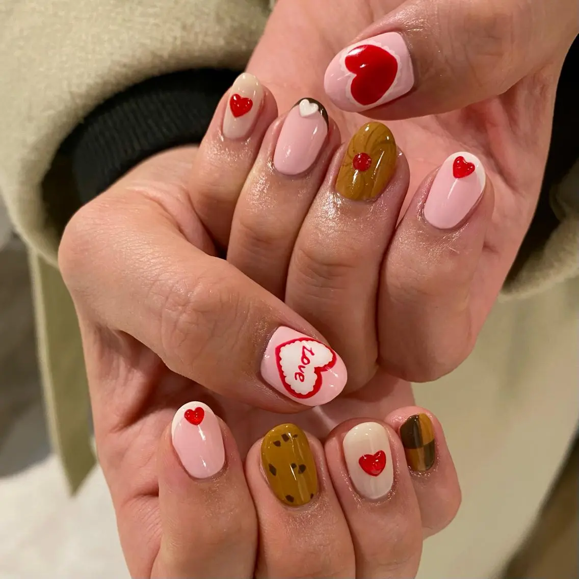 ネイル ニュアンスネイル ハンドネイル RINO AMANE nailのネイルデザイン
