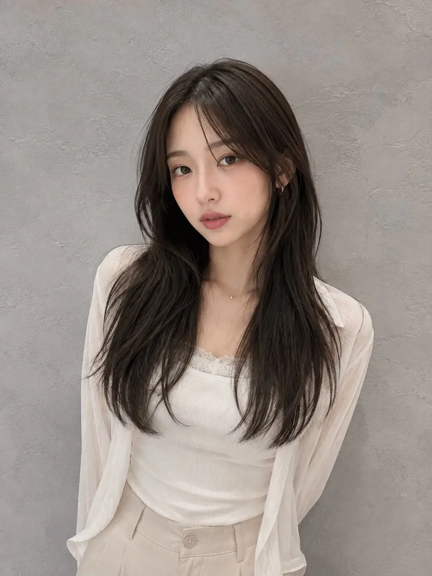 ロング カラー 透明感カラー✨ 横尾ハルト🔹のヘアスタイル