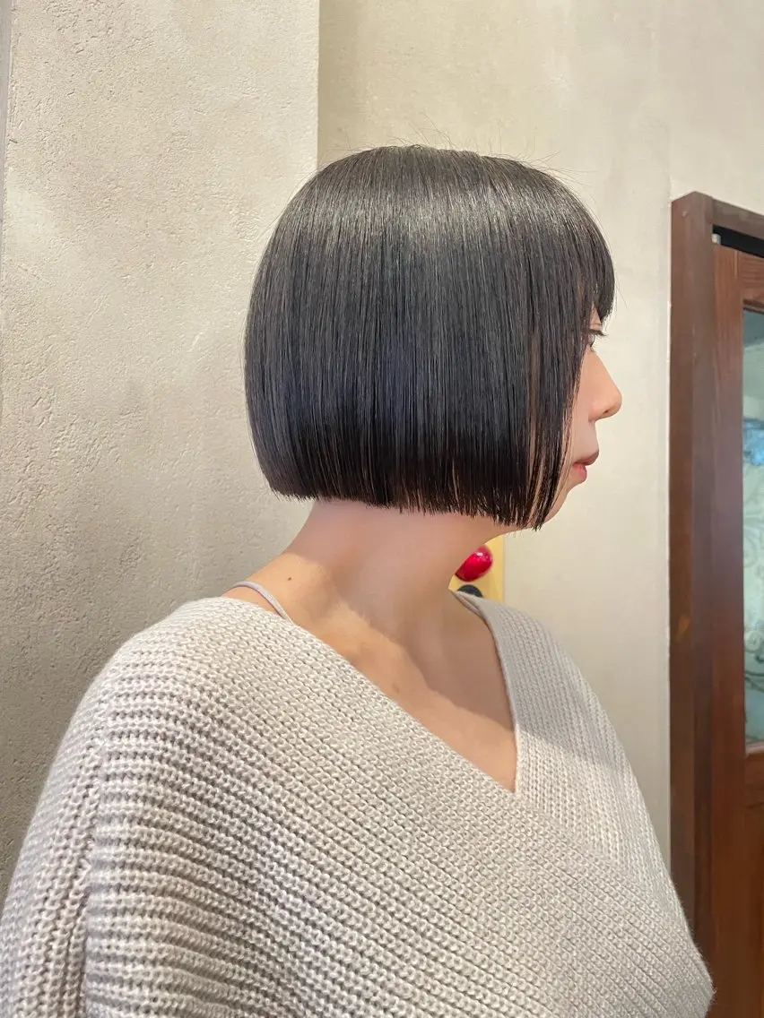 カット＋フルカラー＋髪質改善トリートメントの写真