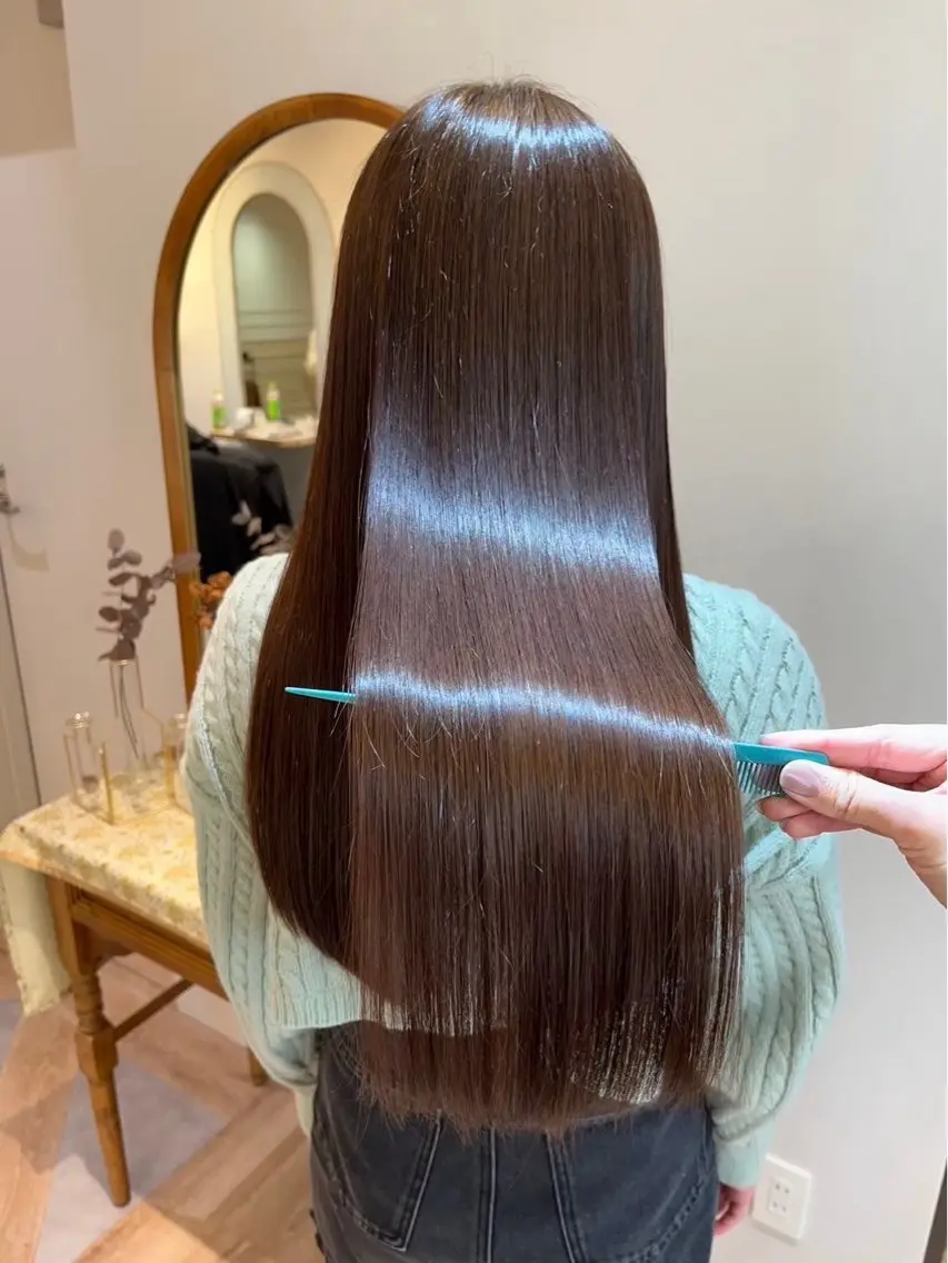 ロング カラー トリートメント 🫧いせき もえ🫧のヘアスタイル