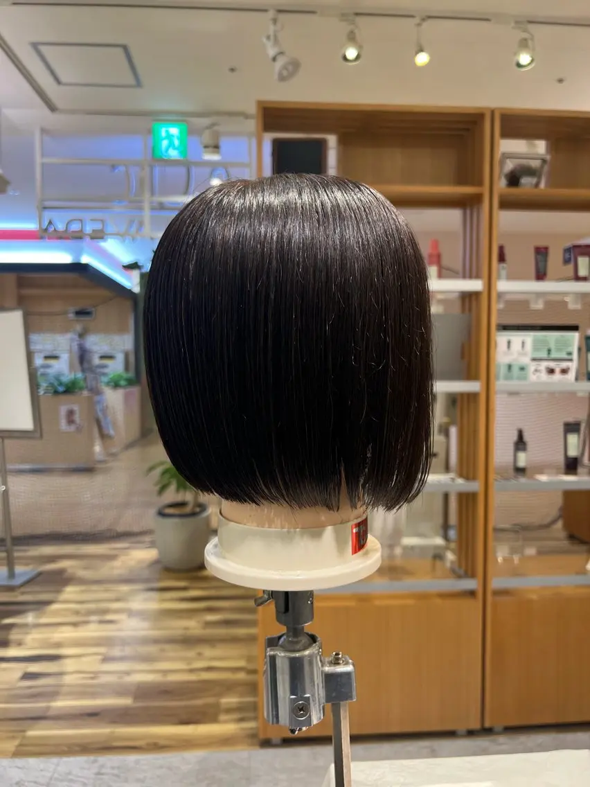 ショート ボブ レイヤー/似合わせ カット横川夕華🫧のヘアスタイル