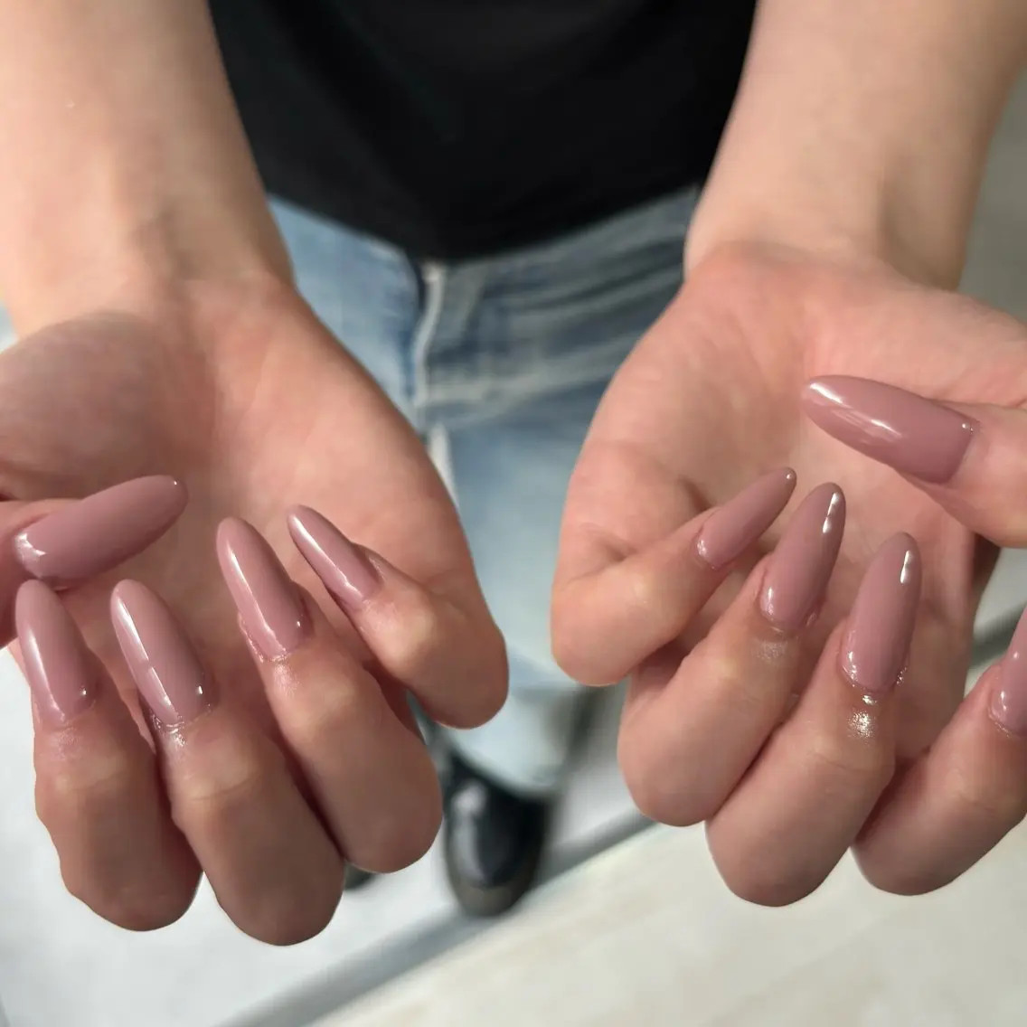 スカルプ長さ出し(5mm以内)+ワンカラー(オフあり)の写真
