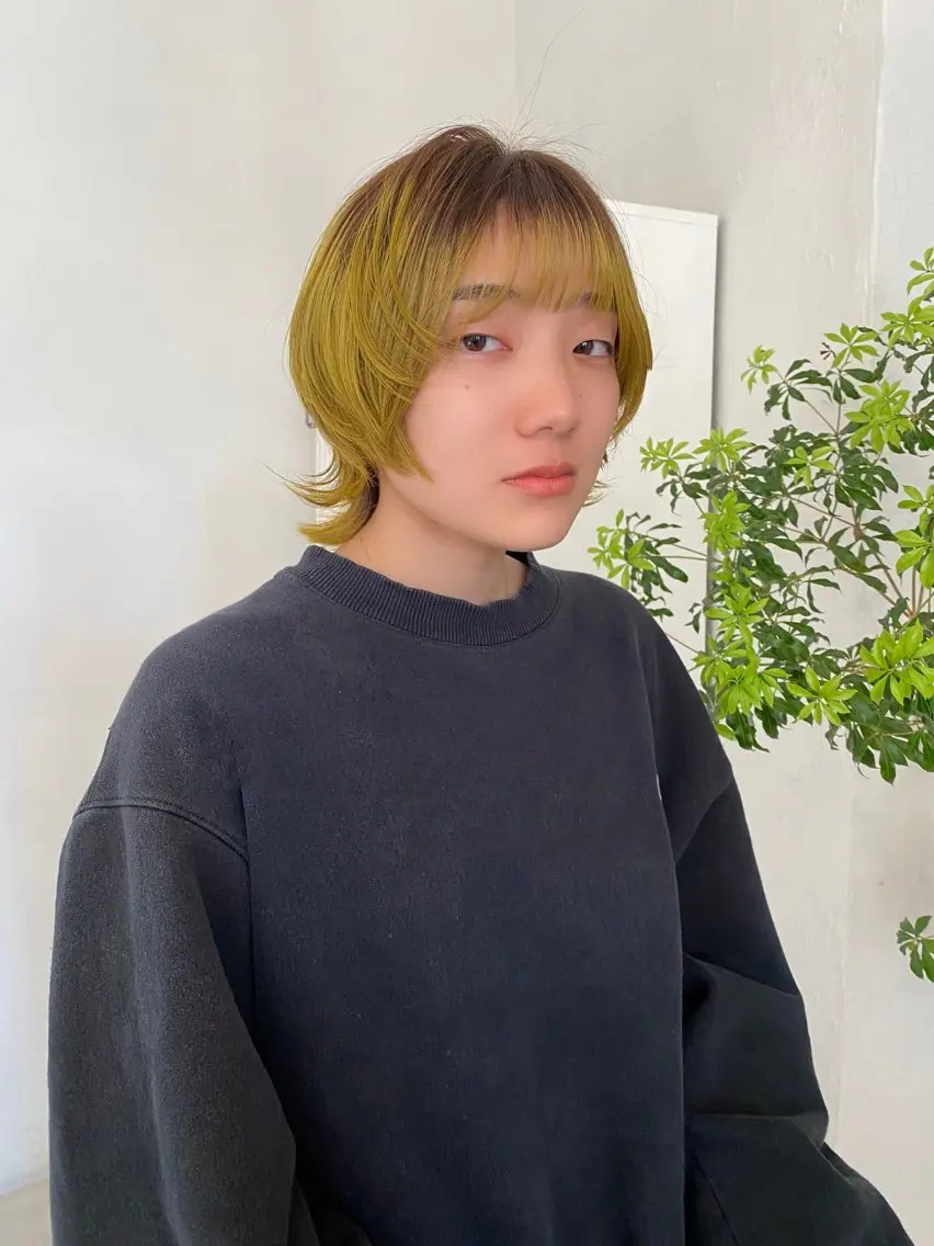 ショート ヘアカラー トリートメント 🫧FERIA ﾌﾙｲﾁ ﾕｳｷ🫧のヘアスタイル