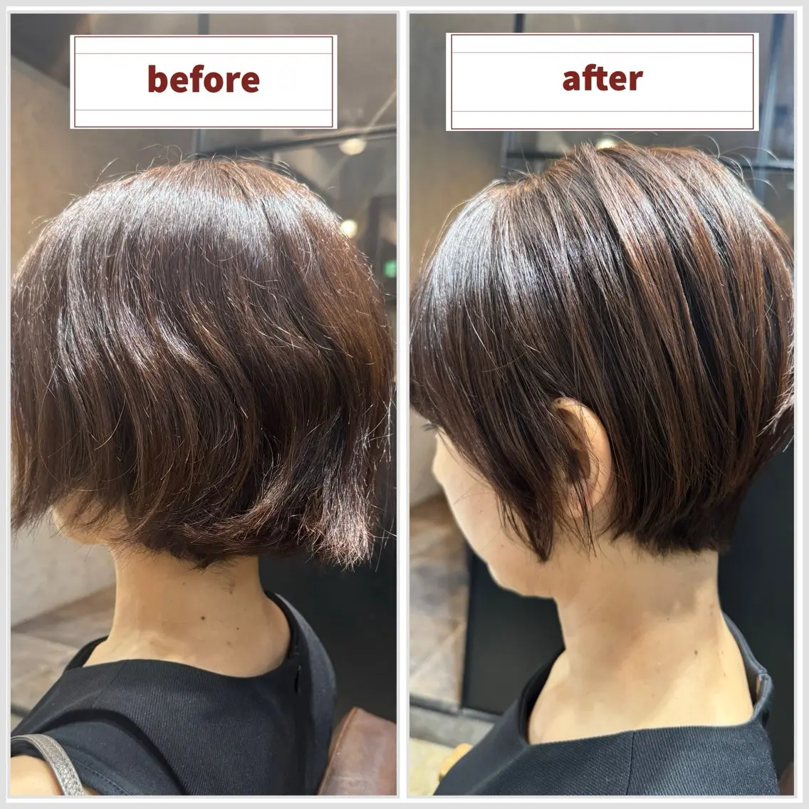 ショート ボブ ショートヘア 似合わせカット🍀 TAKAHASHIのヘアスタイル