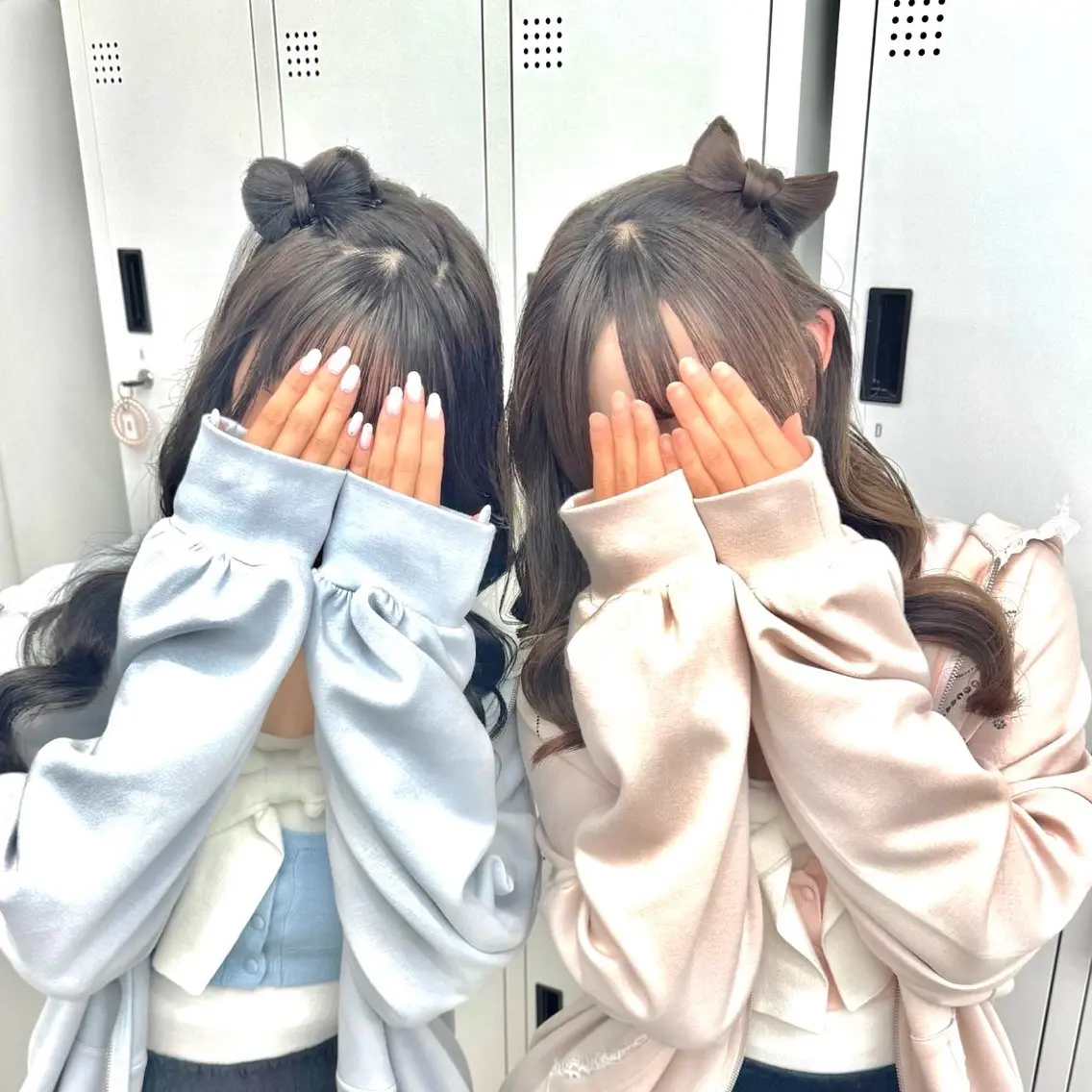 ロング ヘアアレンジ ヘアセット ヘアメ🎀ハイトーン 🩵エクステ🪄しほのヘアスタイル