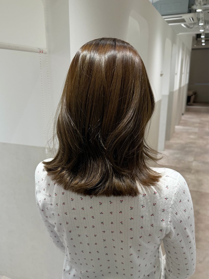 ミディアム カラー SALOWIN名古屋 本山 / NAOのヘアスタイル