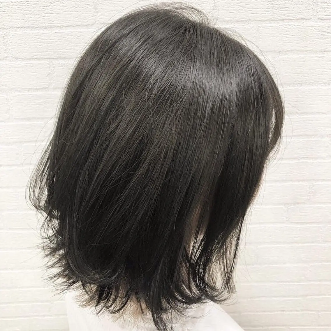 カット+髪質改善前髪縮毛矯正の写真