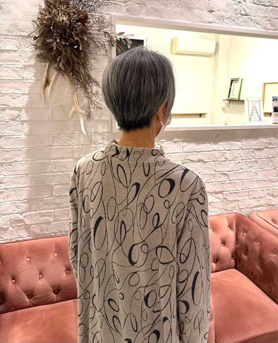 ショート MAHAE 廣瀬のヘアスタイル