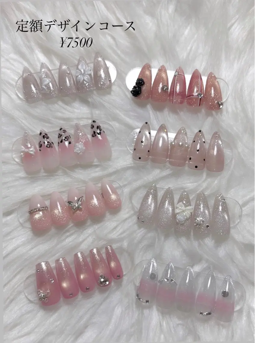 ネイル アニマル柄 チークネイル ドット フラッシュネイル フラッシュマグ ハンドネイル nail salon Anela🪽🫧のネイルデザイン