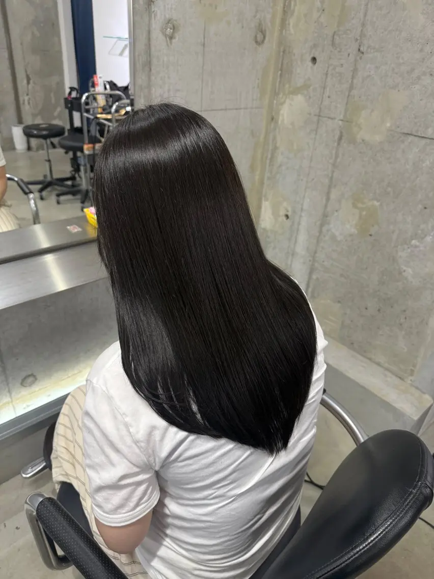 カラー 透明感カラー ヘアカラー ゆず 新丸子/  武蔵小杉のヘアスタイル