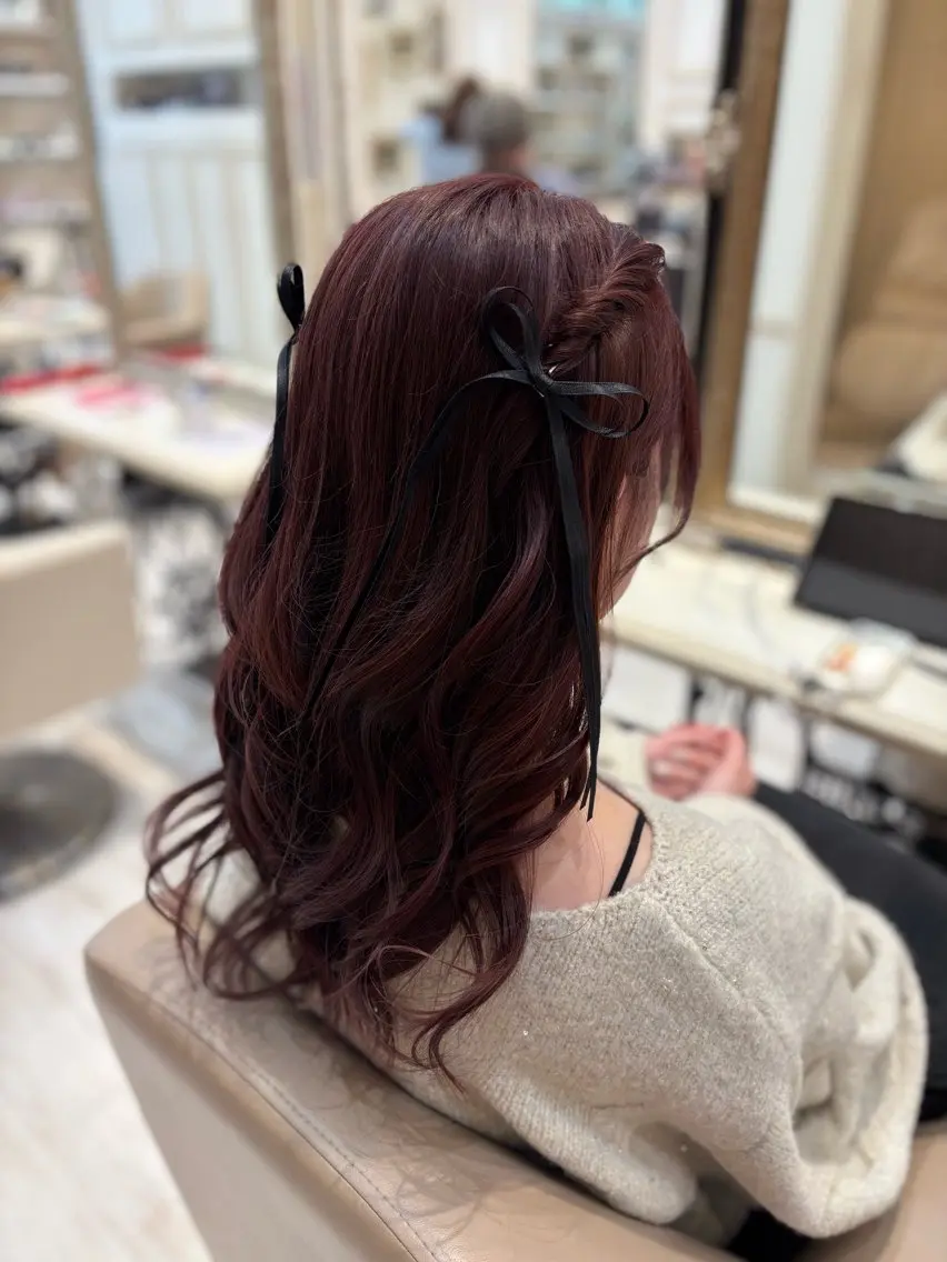 ヘアアレンジ 古森 杏依子のヘアスタイル