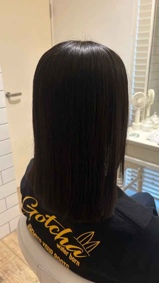 ロング カラー カット トリートメント 似合わせ 顔周りYUUGAのヘアスタイル