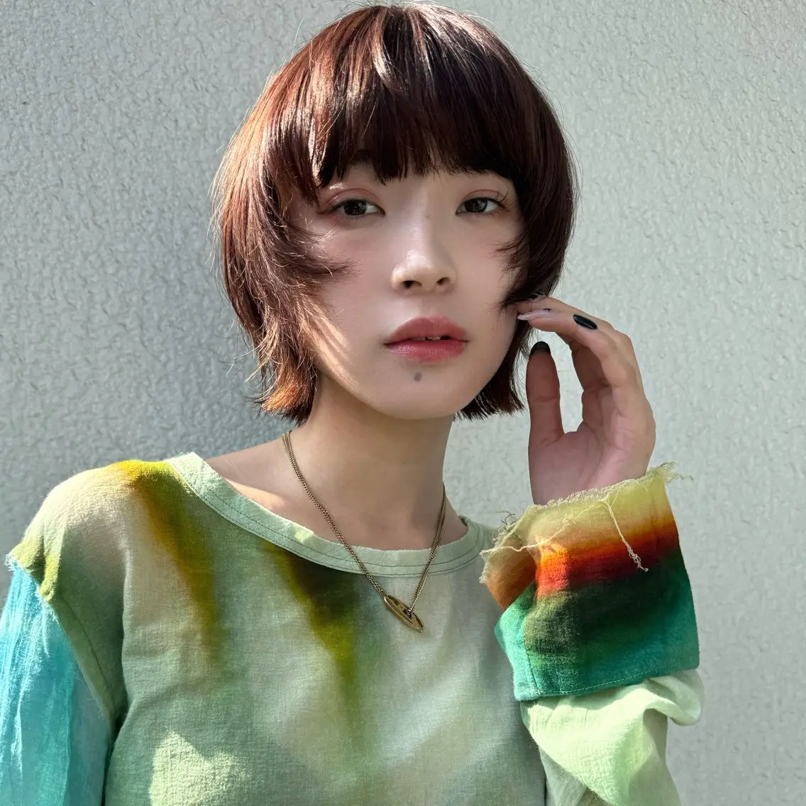 ショート 横浜ボブ/レイヤー yu-ka🍃のヘアスタイル