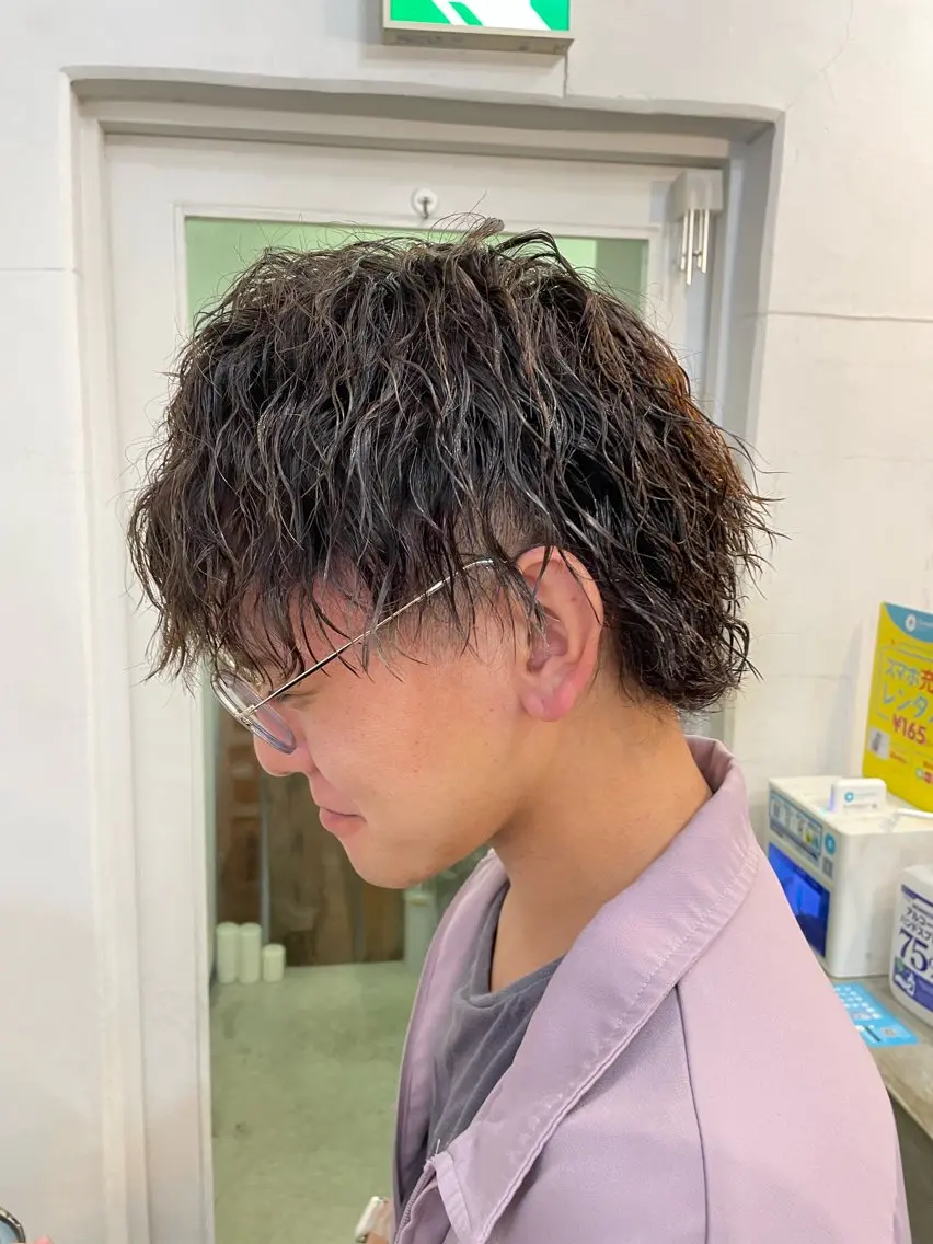 メンズ カット パーマ 【髪質改善・美髪 矯正】🌟だいち🌟のヘアスタイル