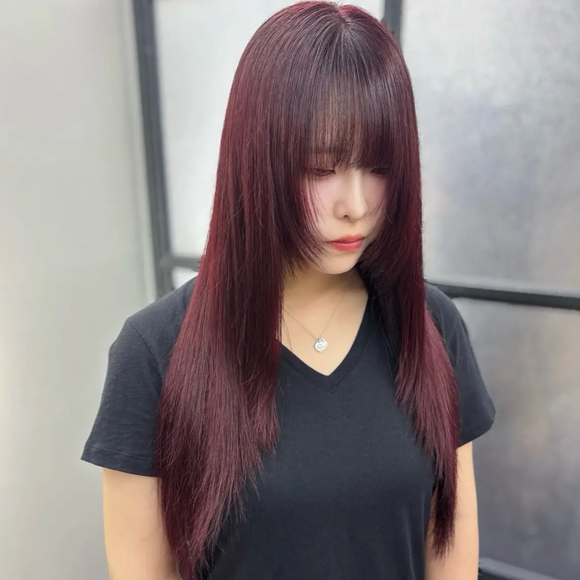 ロング カラー ヘアカラー Ren. 🦋デザインカラーのヘアスタイル