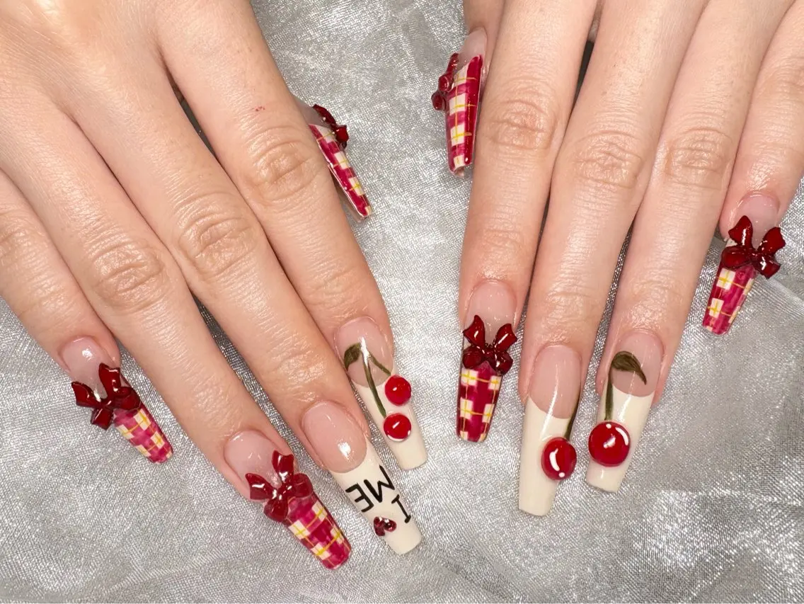 (当日)ハンド💅✨【オフ込み】チップ長さ出し10本付持ち込み10本アートコース(150分以内)💖の写真