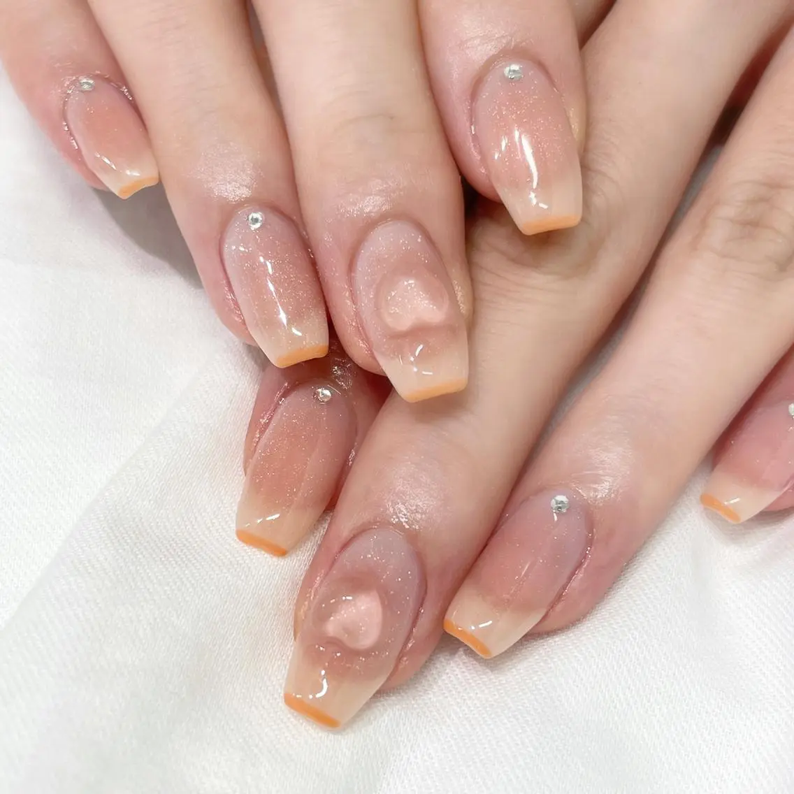 ネイル 新宿代々木/キレイめ ちゅるん/miriのネイルデザイン