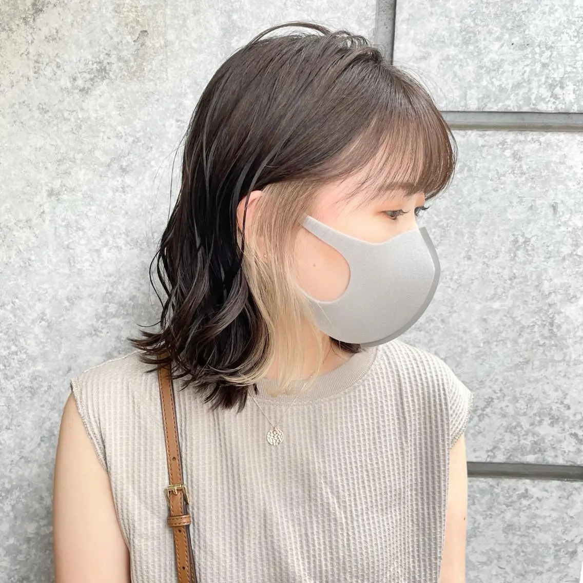 ミディアム カラー ヘアアレンジ 池袋髪質改善縮毛矯正 ×レイヤー専門のヘアスタイル