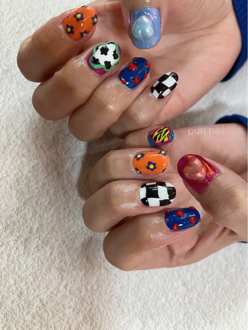 ネイル purr nailのネイルデザイン