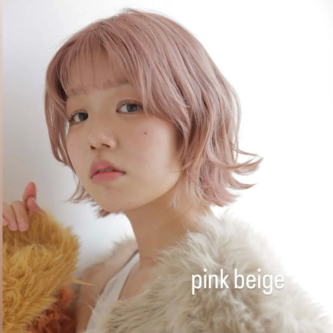 カラー カット ヘアカラー 似合わせカット暖色 カラーhiyonaのヘアスタイル