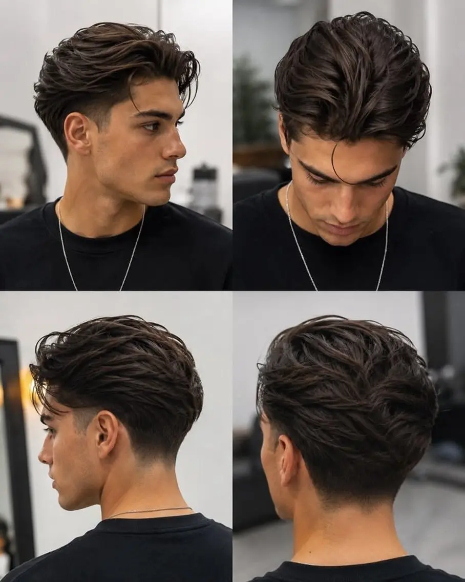 ミディアム メンズ BroTokyo Hinaのヘアスタイル