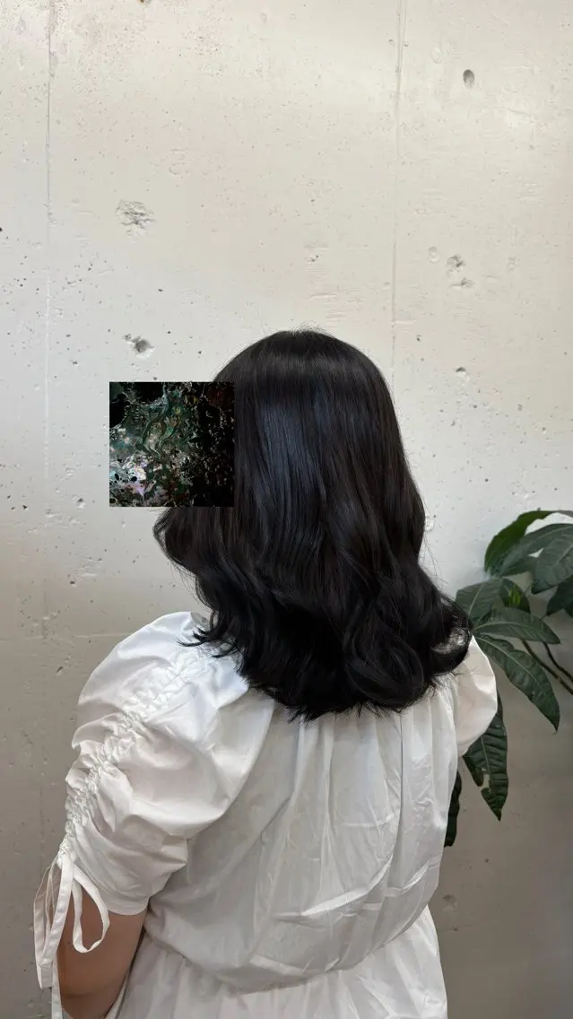 ミディアム カラー ブラウンカラー ラベンダーカラー ラベンダーブラウン "MIoKI"_ YUCCA eluaのヘアスタイル