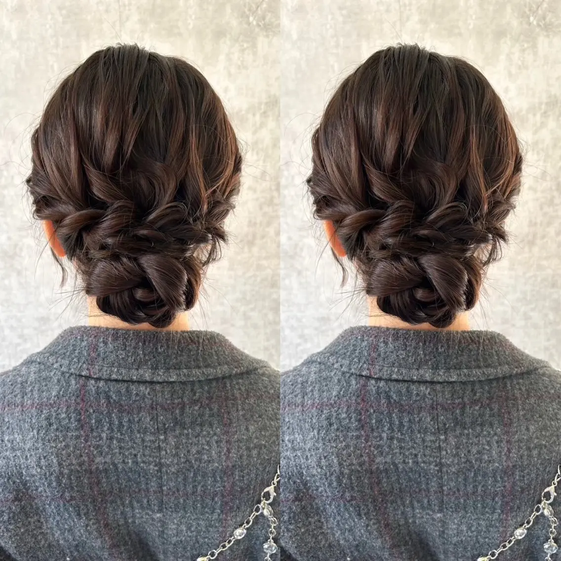 ロング ヘアアレンジ 結婚式・ブライダル ロング 羽エク指名No1✨️ シールエク🌙しぇるのヘアスタイル