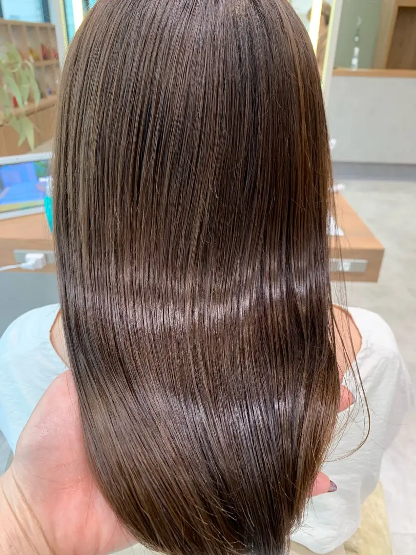 ロング ヘアカラー トリートメント ヘッドスパ ✂️モデル募集中✂️ 竹村 茉姫のヘアスタイル