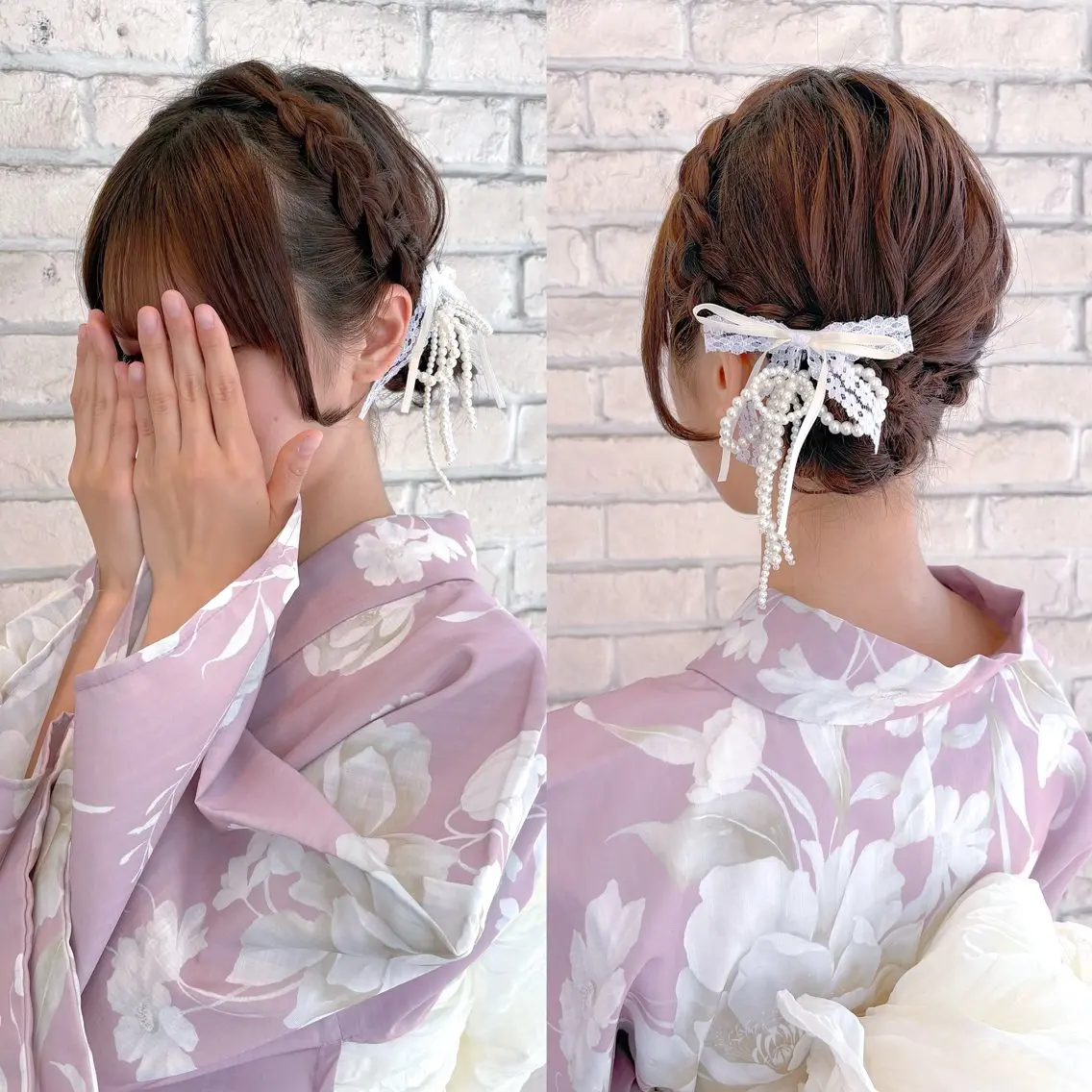 ヘアアレンジ 着付け 💙mai🫧 縮毛矯正・ハイライトのヘアスタイル
