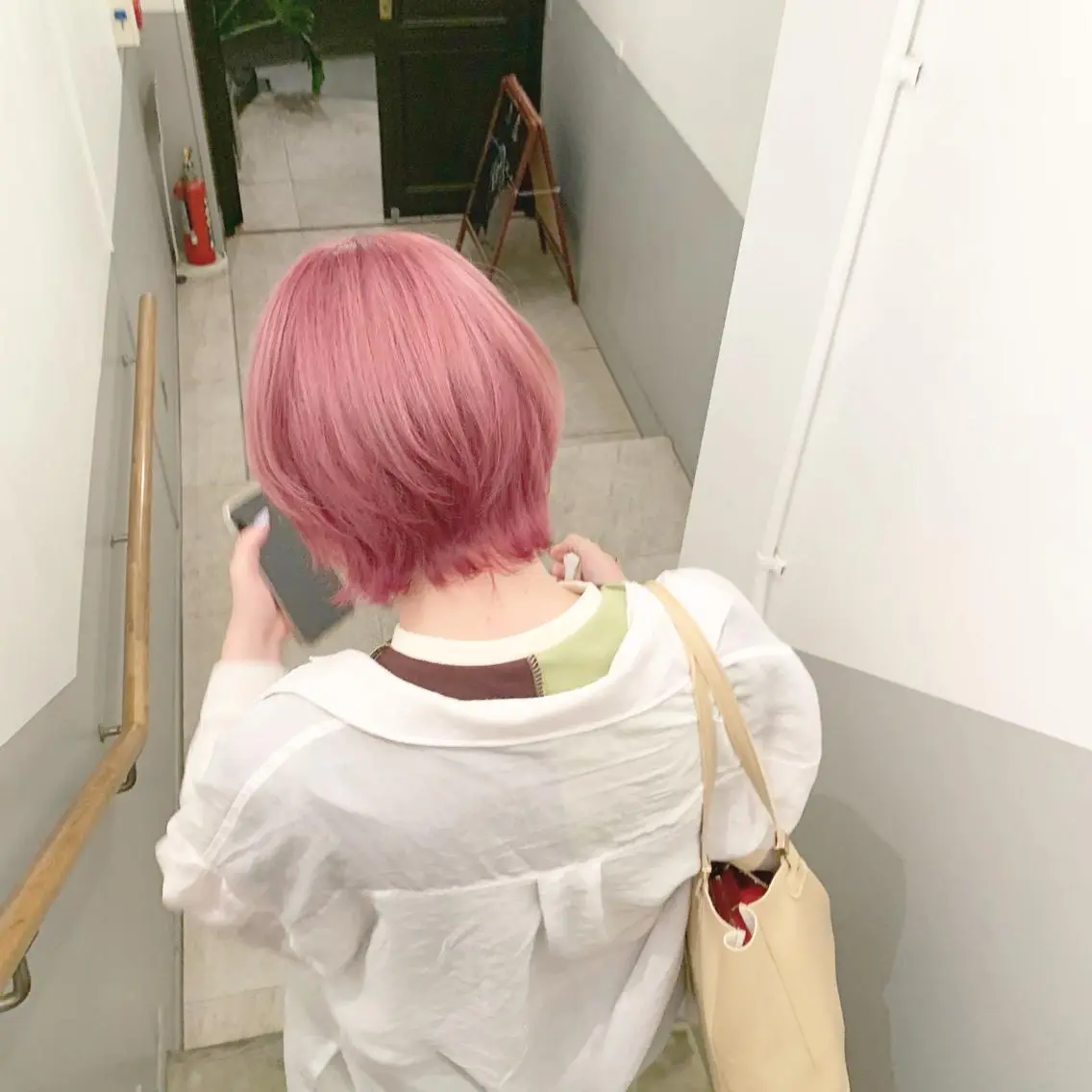 ロング カラー ヘアアレンジ 🎀暖色カラー🎀 ♡yurika♡のヘアスタイル