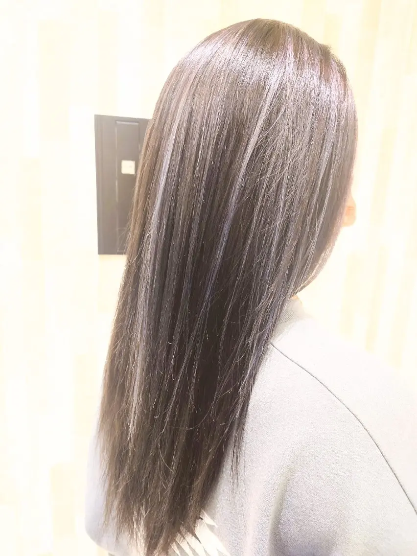 ロング カラー ヘアカラー トリートメント 美髪💞髪質改善✨ Asari🌻のヘアスタイル